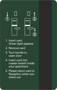 Hotel Key Card 