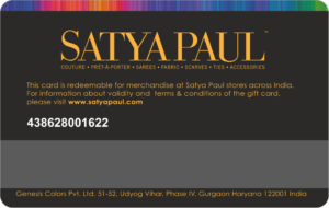 Satyapaul Gift Card